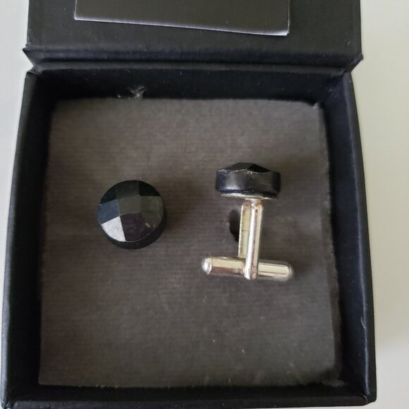 Shungite Cuff Links - Picture 3 of 3